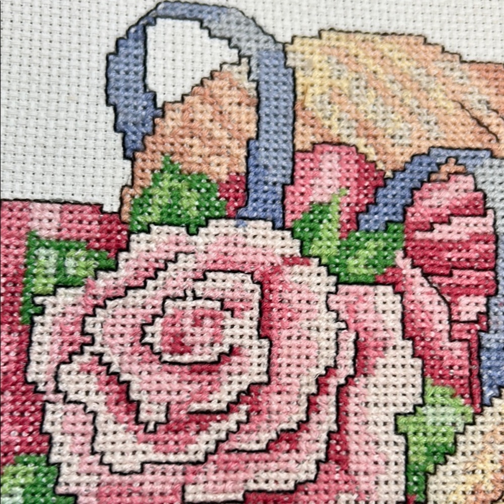 Golden Framed Pet no count cross stitch - Picture 5 of 5